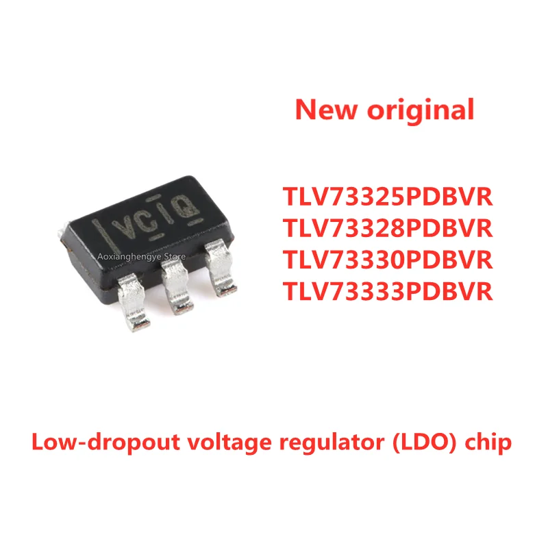 10PCS TLV73325PDBVR TLV73328PDBVR TLV73330PDBVR TLV73333PDBVR SOT23-5 Low-dropout voltage regulator (LDO) chip
