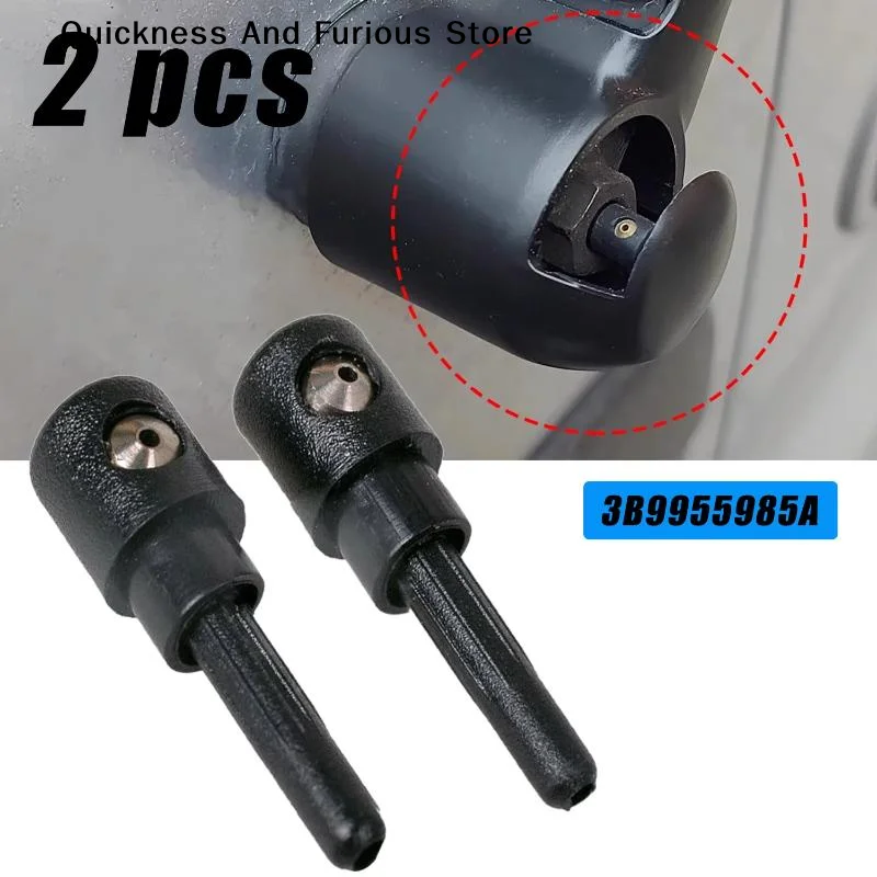 

【MO】1/2/6Pcs Water Sprayer Rear Wiper Screen Washer Jet Rear Windshield Washer Nozzle 3B9955985A For T5 Golf Mk4 Mk5 Mk6 94-09