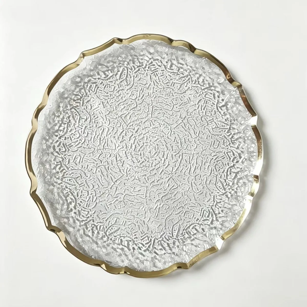 Charger Plate Decorative Fruit Serving Tray Elegant Home Decor And Gifting Option Party Table Decoration