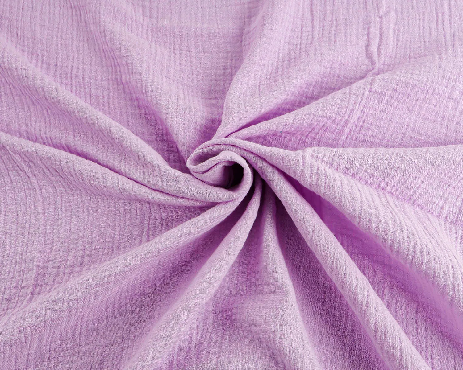 Soft Crinkle 2-Layered Cotton Gauze Muslin Fabric 135cm Wide Sold By The Meter