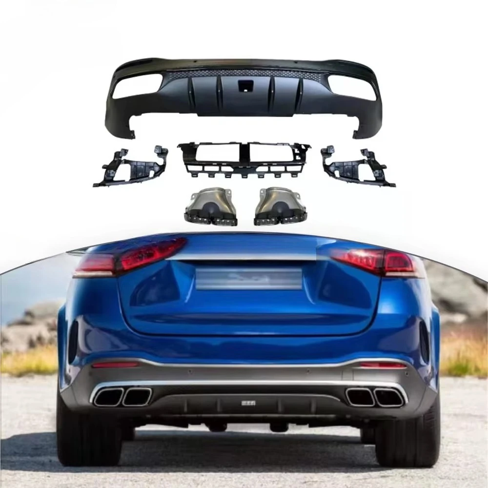 

Exhaust Tips for GLE Class W167 GLE63 SUV Style Tail Diffuser With Exhaust Tips Car Accessories Auto Tuning Partscustomcustom