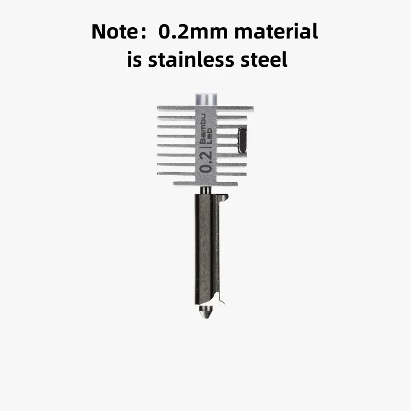 Original Print Head Kit For Bambu Lab A2L A1 A1mini Hotend 0.2/0.4/0.6/0.8mm Nozzle Hot End For Bamboo A2 A1 Laser Parts
