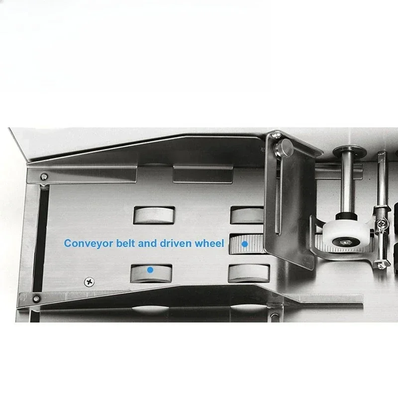 MY-380F 220V Steel Stamp Electric Marking Machine Coding Machine Packaging Bag Tea Bag Labeling Machine Fully Automatic Ink Whee