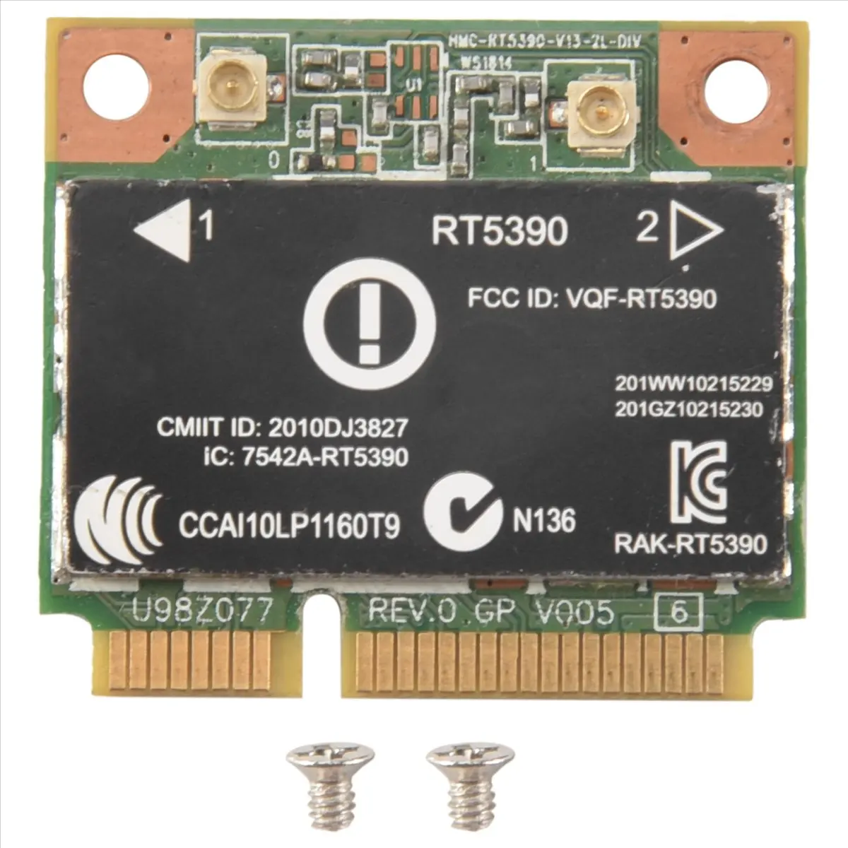 [Value Pack]RT5390 Half Mini PCI‑E Interface 802.11B/G Wireless Network Card WiFi Adapter Only for Computer