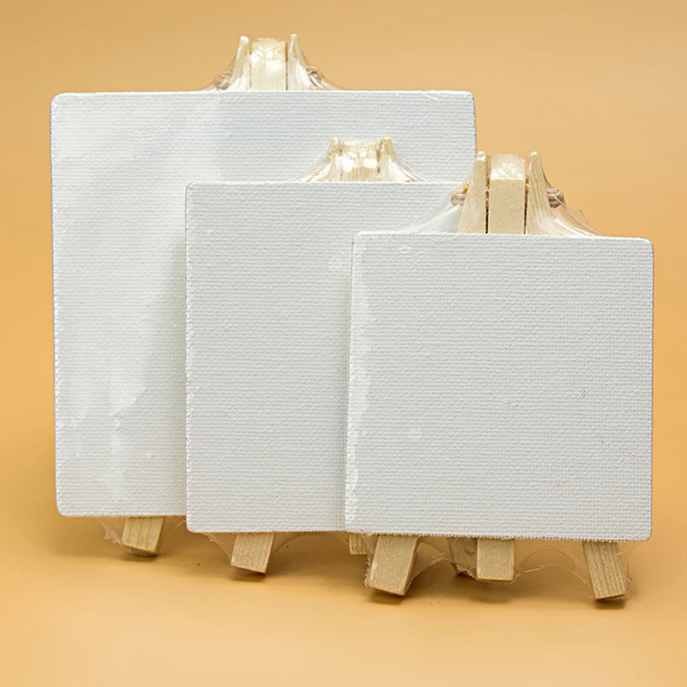 

5pcs Mini Easel Wooden Stand Set Foldable Lightweight Ecofriendly For Art Party Painting Display Mobile Phone Holder