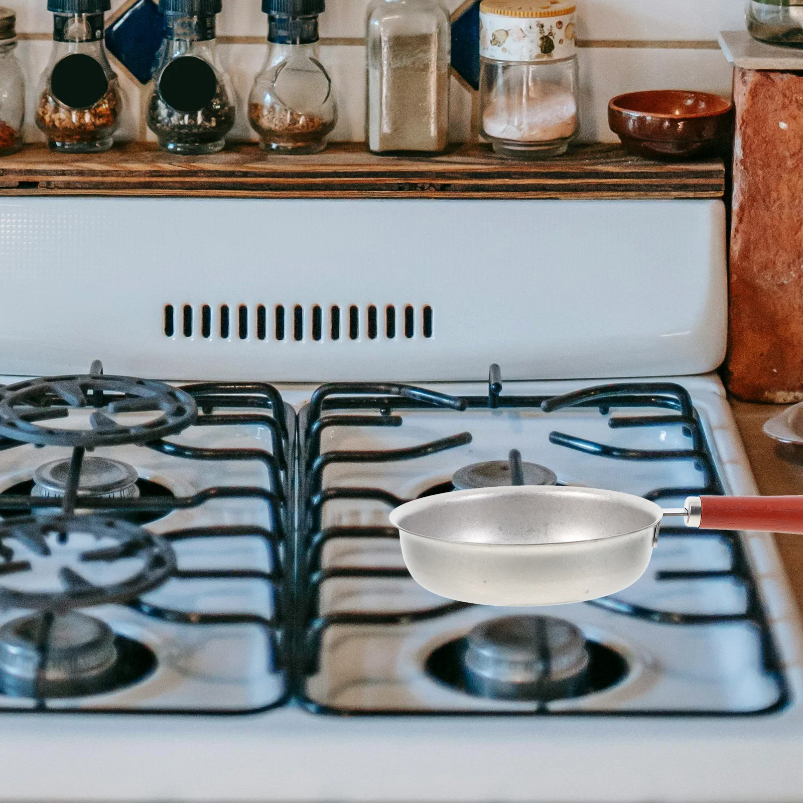 

1pc Cooking Kitchen Sauce Stainless Steel Mini Sauce Pan For Butter Chocolate Oil Melting Kitchen Camping Use