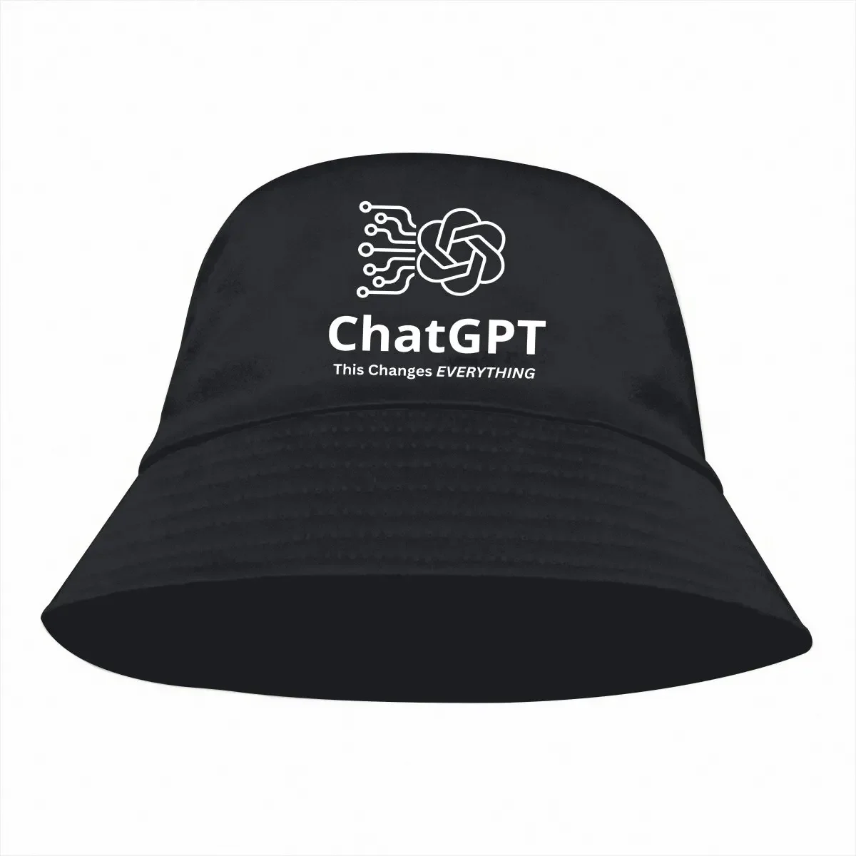 ChatGPT Bucket Hat This Changes Everything Men's Women's Fisherman Cap Hip Hop Beach Sun Fishing Hats