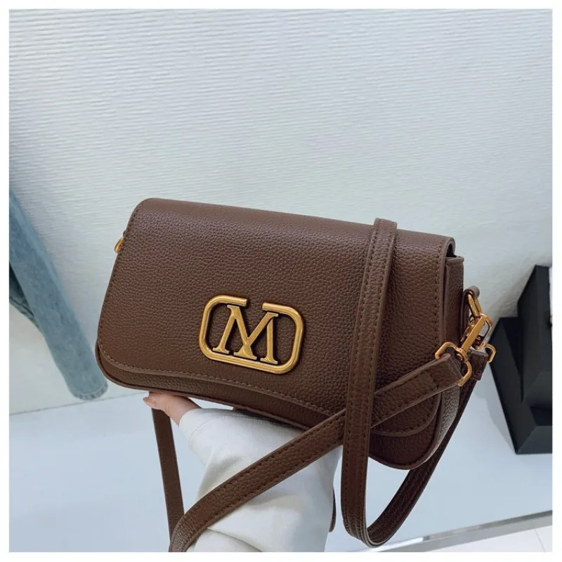 

Elegant Retro Shoulder Bag Leather Large Capacity Also An Excellent Stylish And Functional Diaper Bag Choice