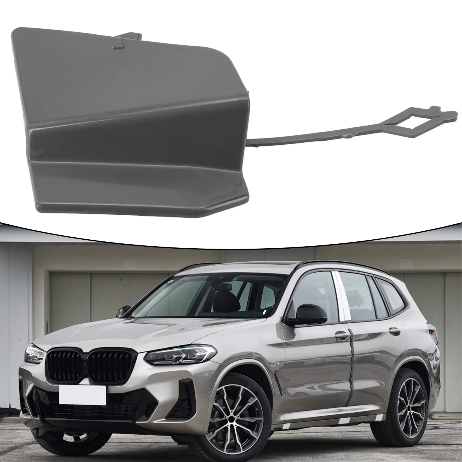 

Крышка фаркопа переднего бампера автомобиля BMW # 51118081065 Для BMW X3 G01 X4 G02 M 2022-2023 чехлы для фаркопа автомобильные аксессуары