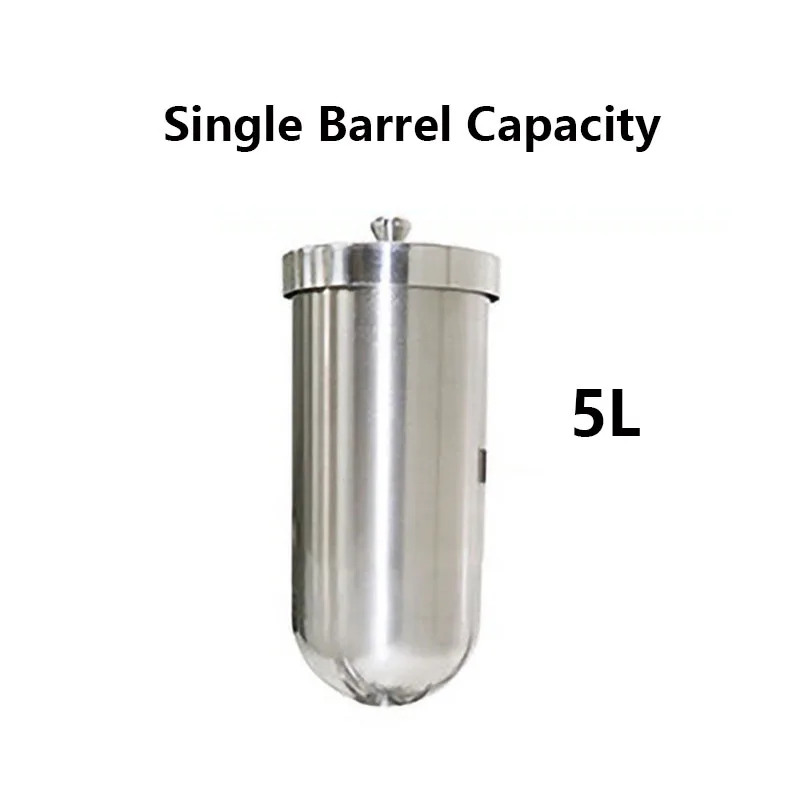25L Large Capacity Manual Puff Filling Machine  5 Heads Cream Bread Injection Filling Machine Jam Churros Filling Machine