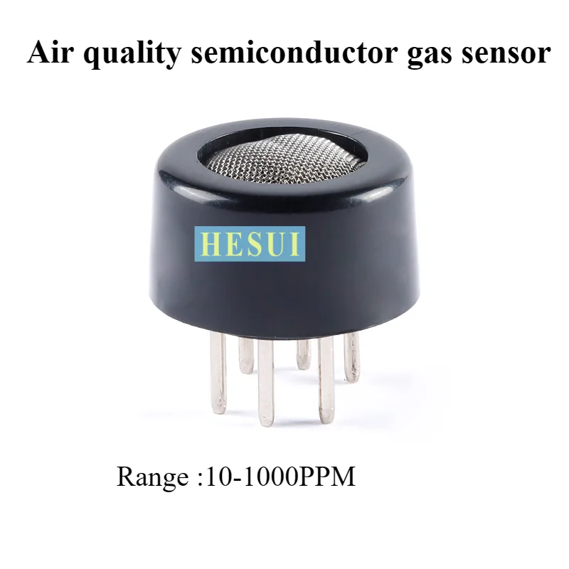 Original MQ-135 Air quality semiconductor gas sensor has a range of 10-1000PPM