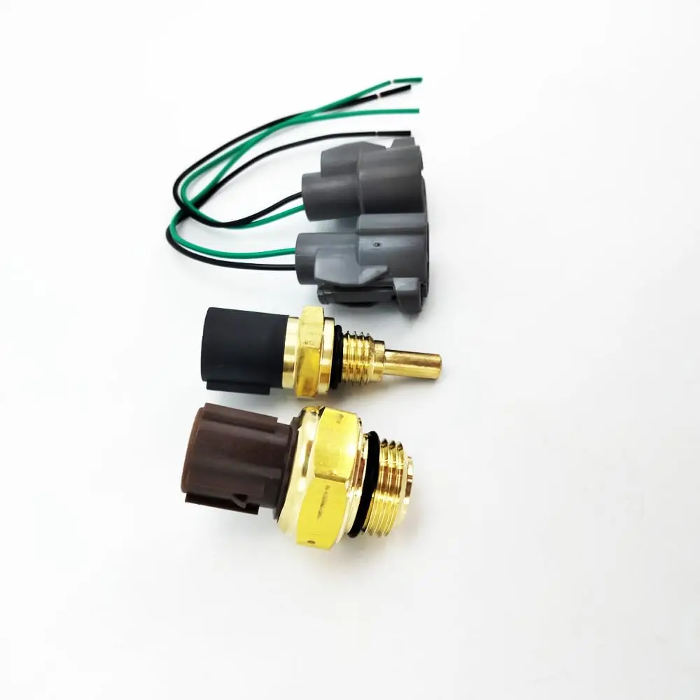 

Cooling Fan Switch + Coolant Temp Sensor + Connectors For Honda Civic 1992-2005