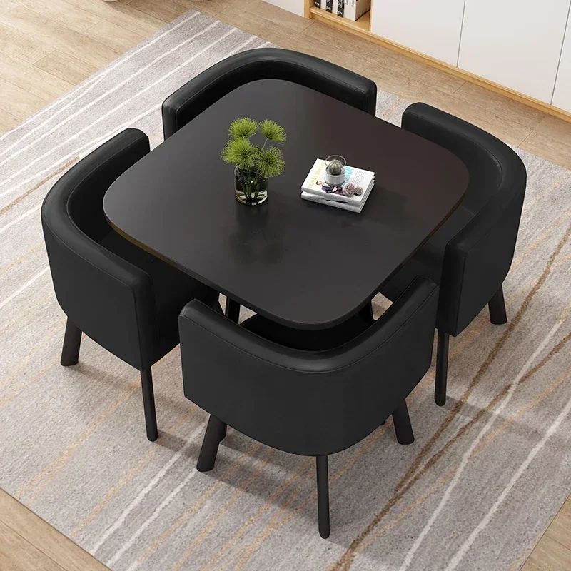 l # Modern Restaurant Dining Room Furniture 4 Table And Chairs  Dining Tables Set