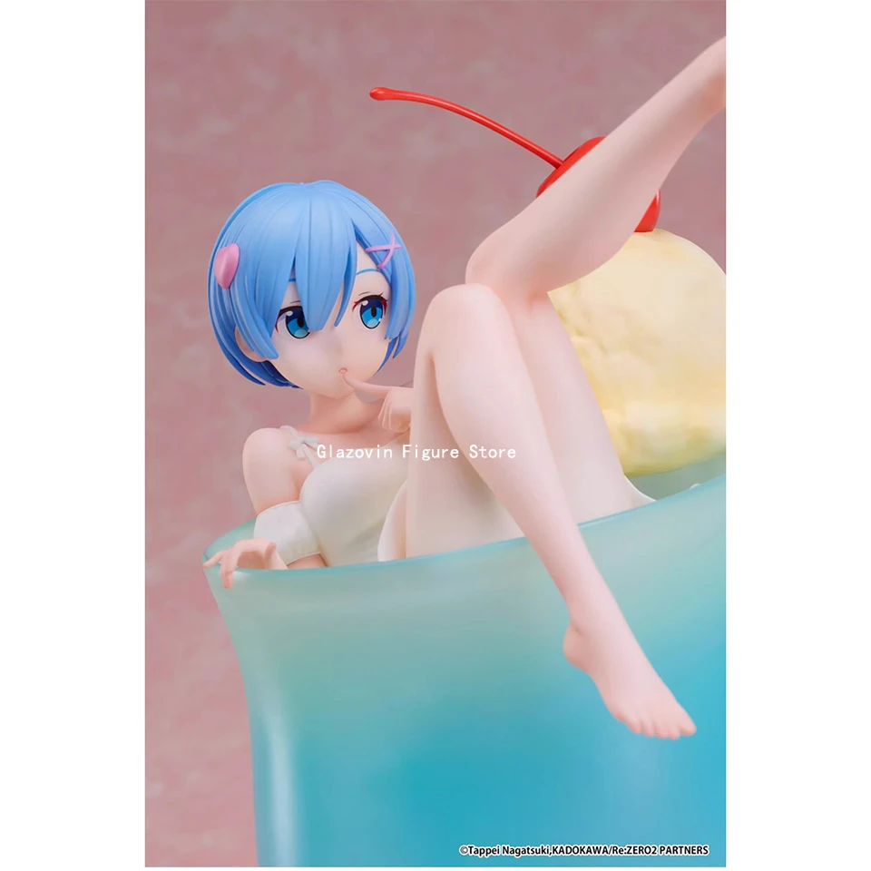 الأصلي حقيقية elCOCO إعادة: صفر بدء الحياة في عالم آخر 20.7 سنتيمتر ريم رام البلاستيكية عمل الشكل تحصيل لعبة مجسمة Glazovin