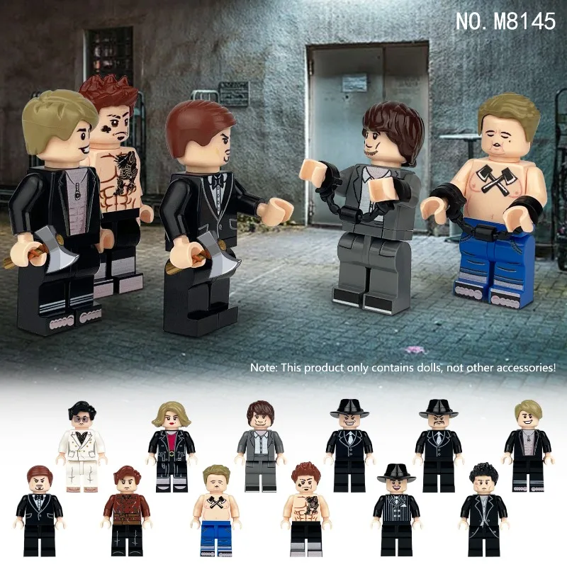 MOC Building Blocks,  Toys,Humanoid Figures,Toys for Kids, Birthday Gifts, Cartoon Characters，Ability Development ，Party favors