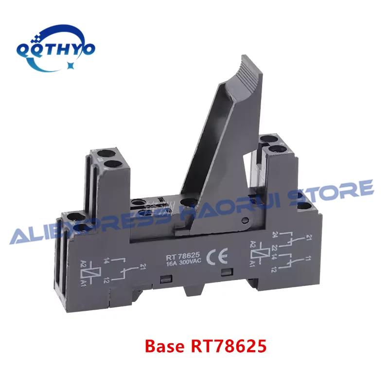 10Pcs 5V 12V 24V Power Relays RT314005 RT314012 RT314024 RT424005 RT424012 RT424024 RTE24005 RTE24012 RTE24024 8A/16A 8Pin Relay