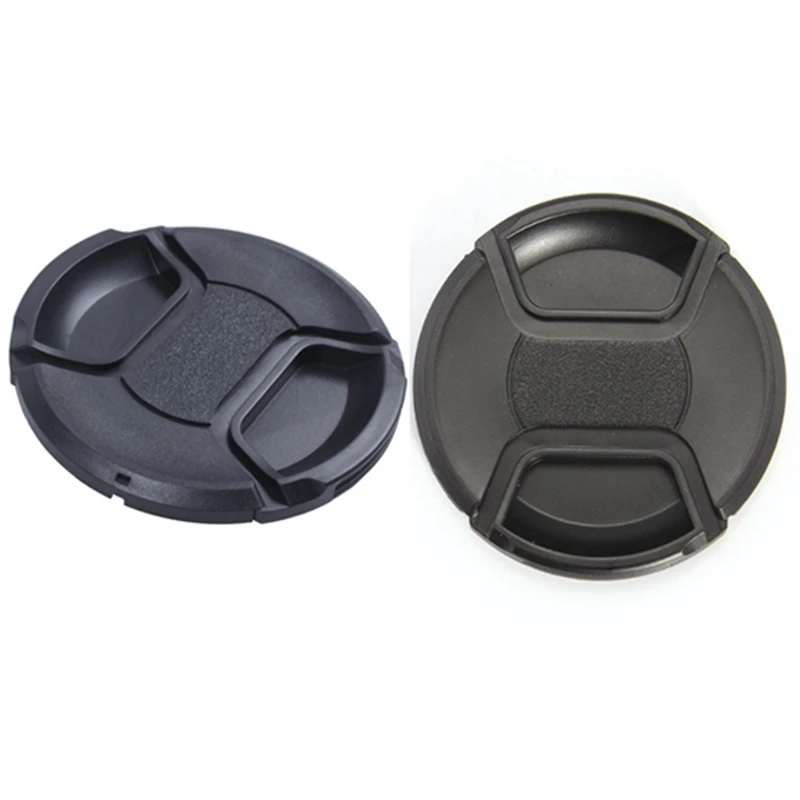 Hot 77 Mm Lens Cap Protective Cover Cap New & Univeral 86Mm Center Pinch Front Lens Cap For DSLR Camera