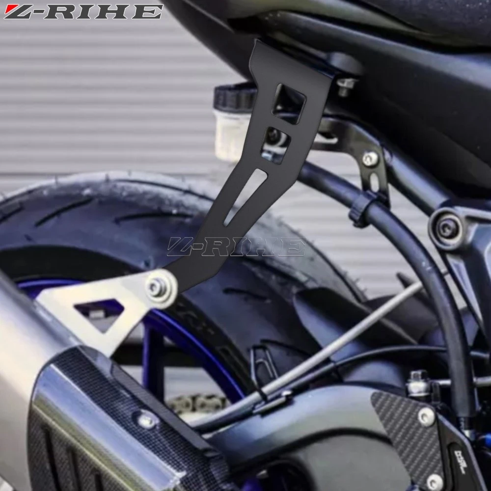 For Yamaha YZFR7 YZF-R7 2021 2022 2023 2024 2025 Motorcycle CNC Aluminium Exhaust Holder Hanger Bracket Muffler Support YZF R7
