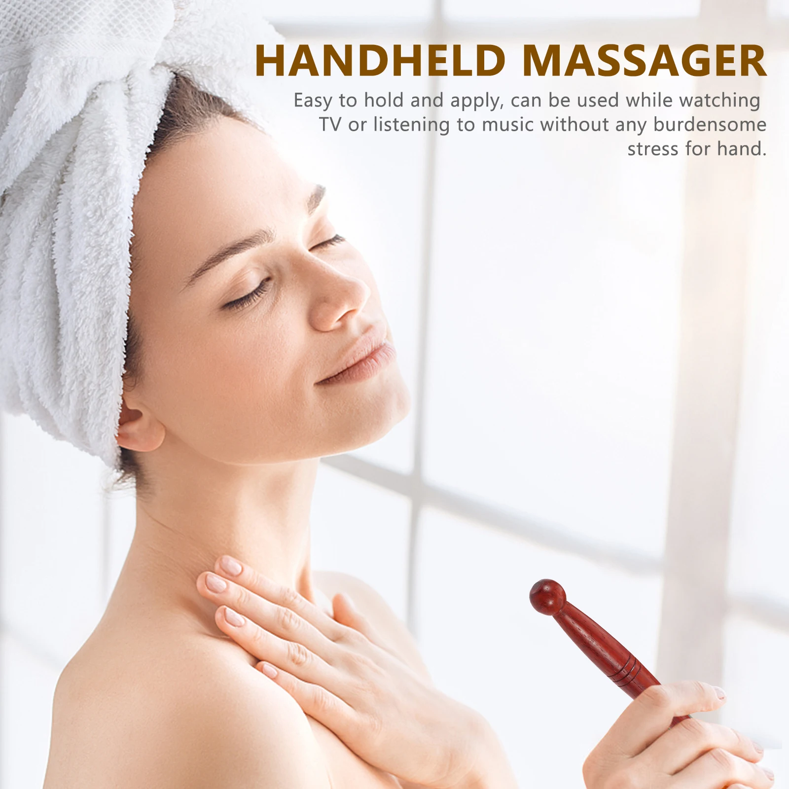 

3pcs Wooden Massage Tool Foot Stick Reflexology Acupressure Roller Body Meridian Natural Relieve Pain