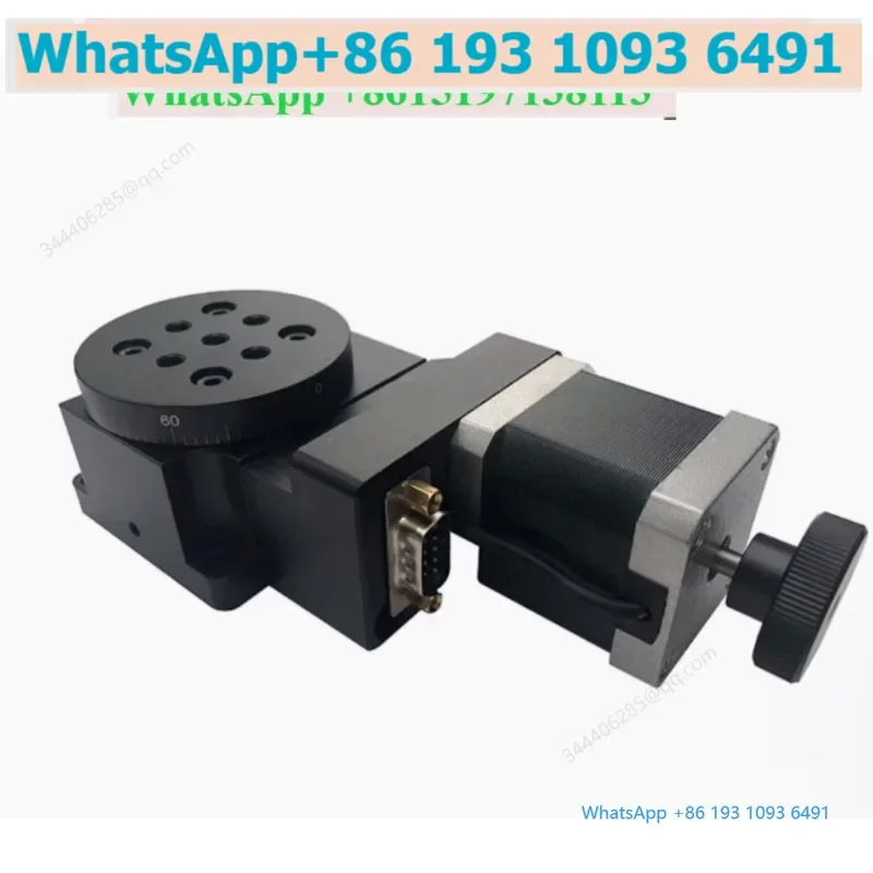 Electric Rotary Stage Diameter 60MM Precision Indexing Table 360° Turntable Pan-Tilt Y200RA60