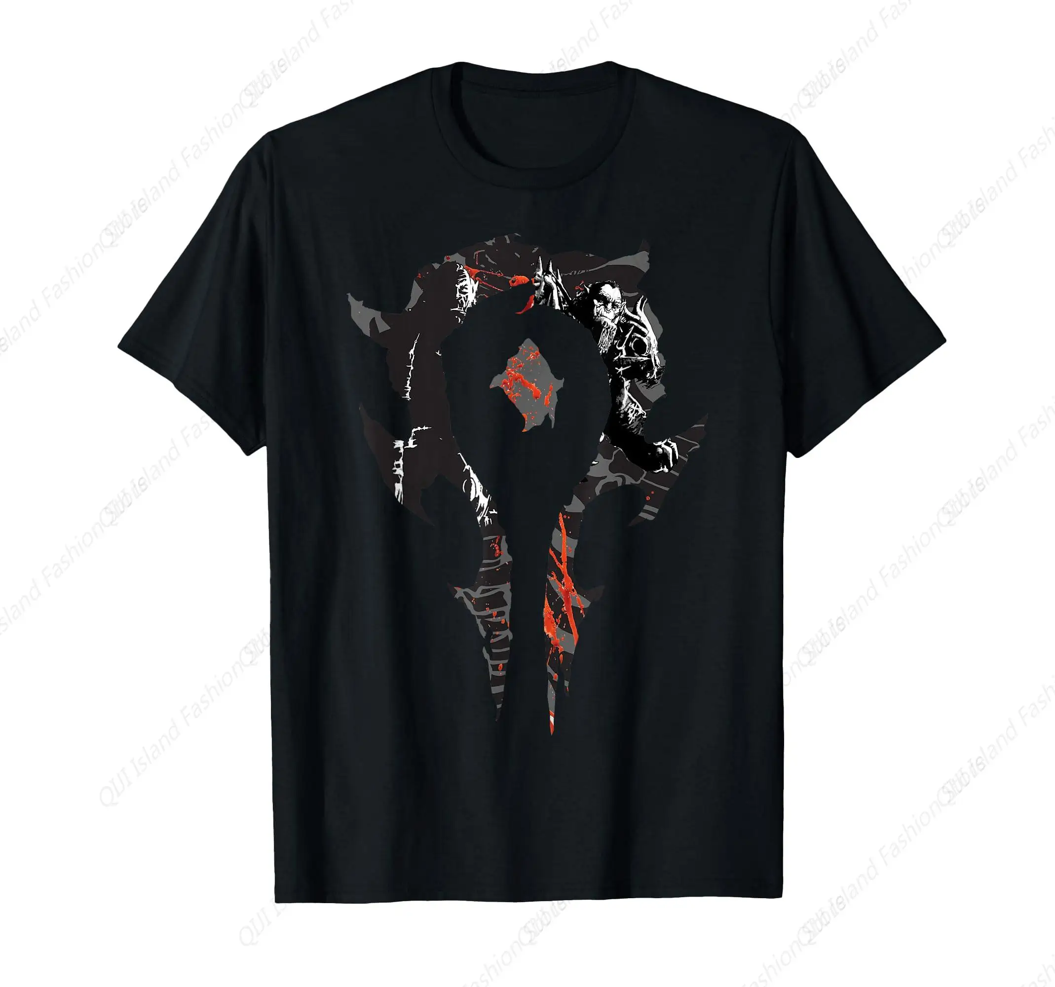 

Gaming Logo Horde Compilation Crest Fierce Gamer T-Shirt