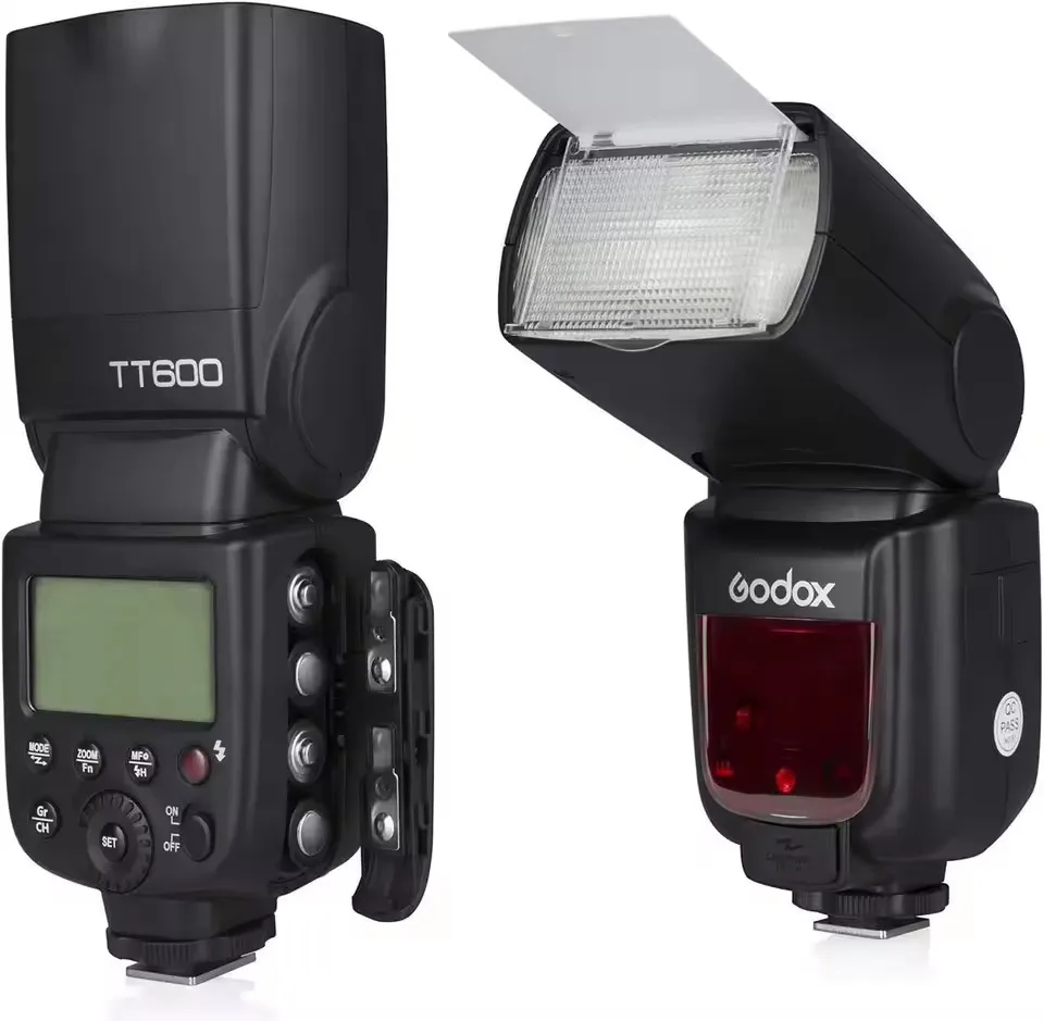 Original Godox TT600 Wireless Speedlite Flash Master/Slave Custom Camera Flash Speedlite for  Olympus