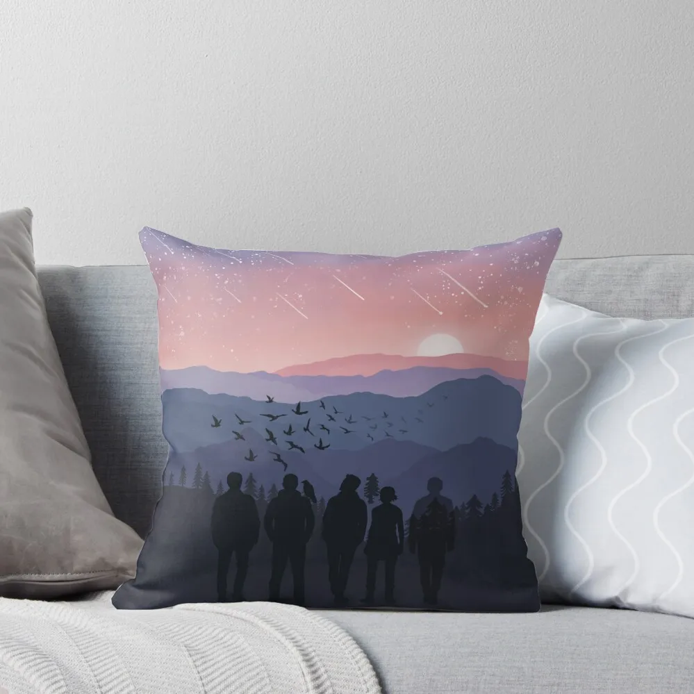 

TRC Sunset Landscape Throw Pillow Cushion Cover For Sofa Pillow Covers Decorative pillow