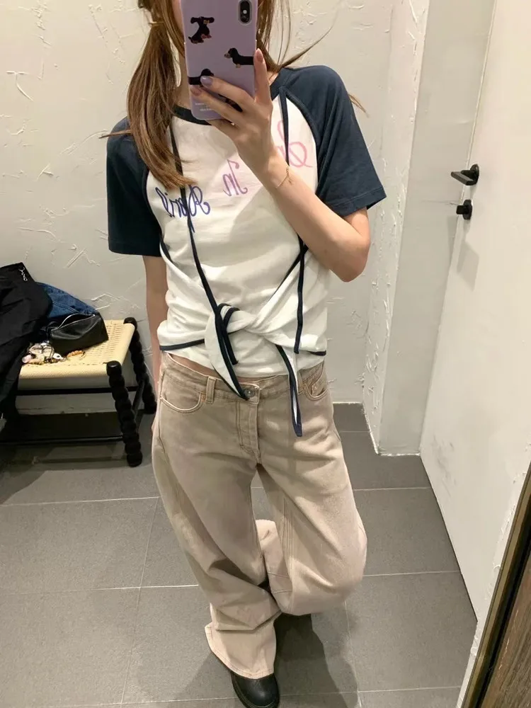 لدينا تراث الذكور جينز غير رسمي جودة عالية الرجال الدنيم السراويل Y2k ملابس ملابس رجالية الملابس النسائية