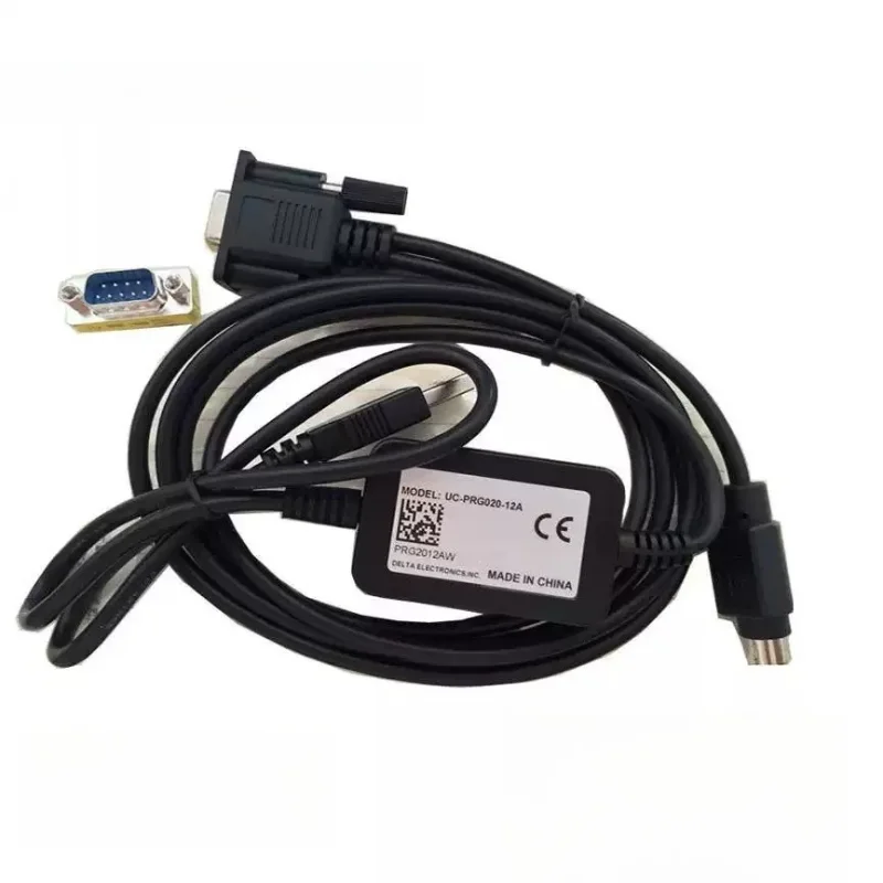 Replacement PLC Programming Serial Cable, USB to RS232 Adapter Compatible with UC-PRG020-12A Industrial Control Systems