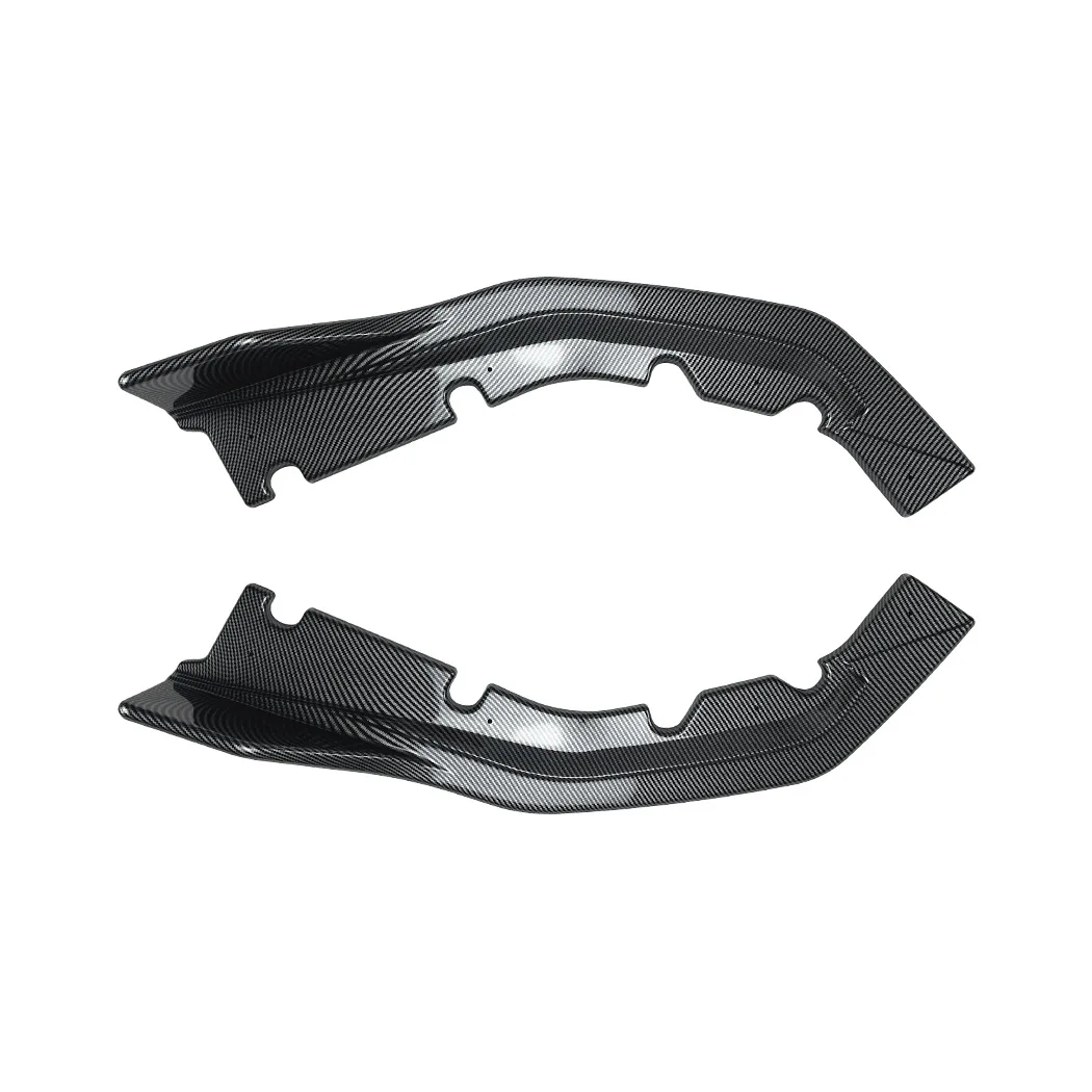 For BMW M4 G82 G83 2021+ ABS Plastic Car Rear Bumper Diffuser Spoiler Lip Protection Cover Body Kit Exterior Accessories 2PCS