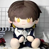 BLUE LOCK Bachira Meguru Isagi Yoichi 40CM Sitting Posture Plush Doll Cartoon Cotton Stuffed Toys Plushie Gift Birthday Present