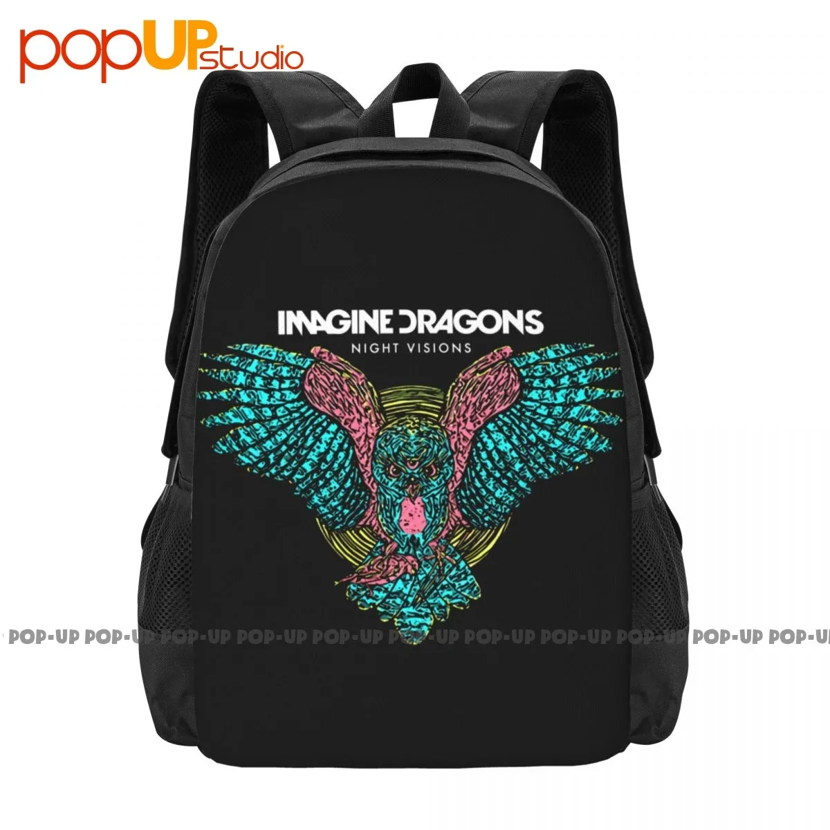 Imagine Dragons Night Visions Backpack Large Capacity Hot Swimming Sports Style Riding Backpack