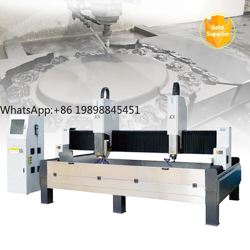 Stein 1825-2 Kopf 3D Steinschnitzerei und Skulpturen Steinschneider Graviermaschine Granit CNC Graveur