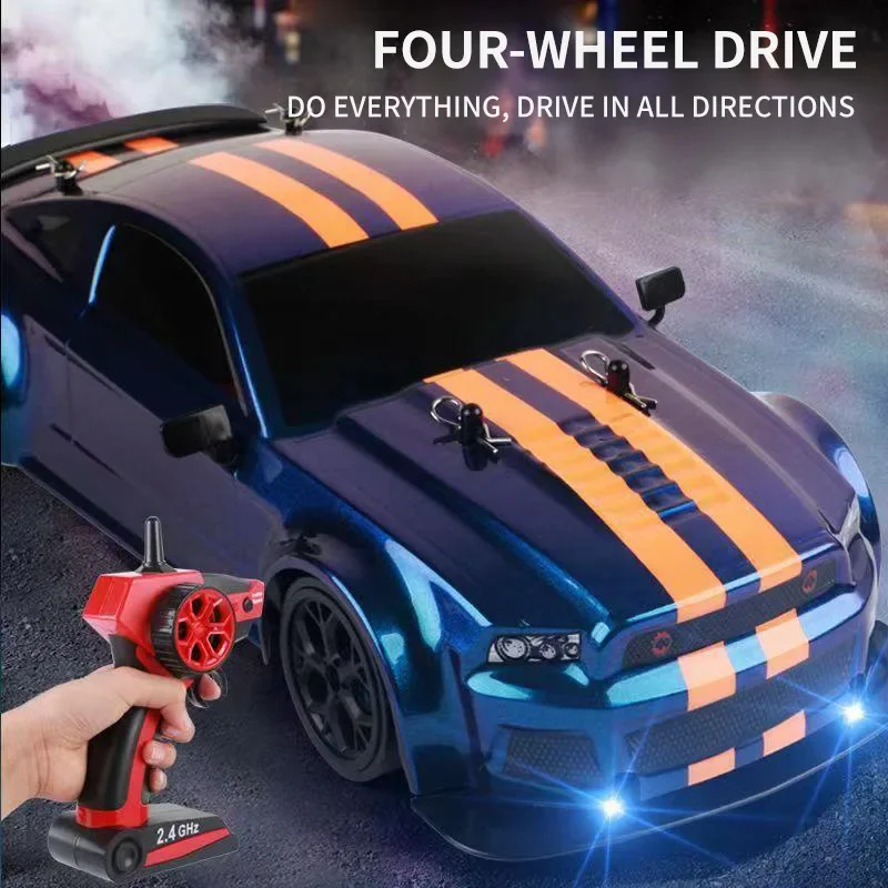 cool stuff rc cars funny gift-kawaii 1:14 high-speed 4x4 rc drift car,simulation Mustang remote control car model,toys for kids