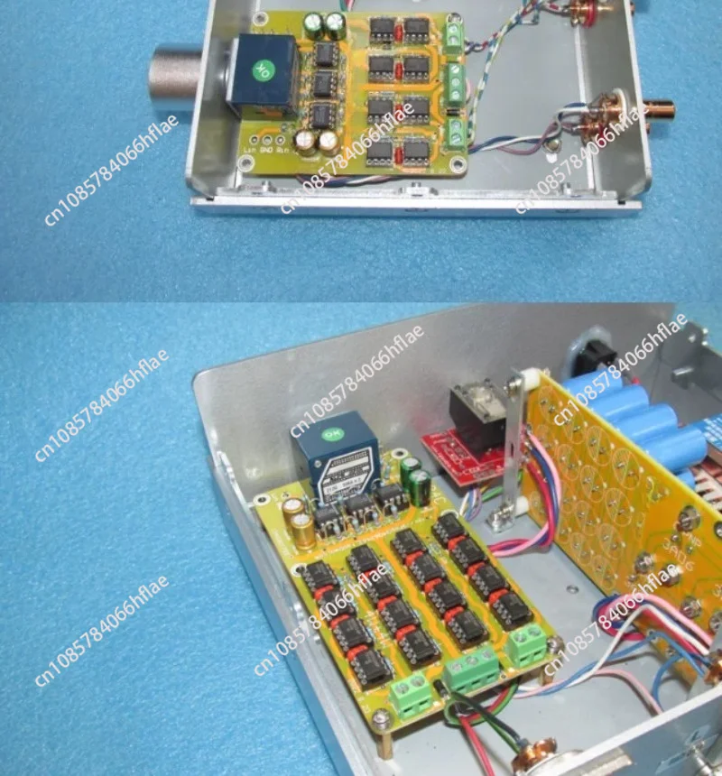 Dual Chip NE5532 NE5534P Headphone Preamp PCB Upgraded Version 4W+4W Output Power Amplifier Module