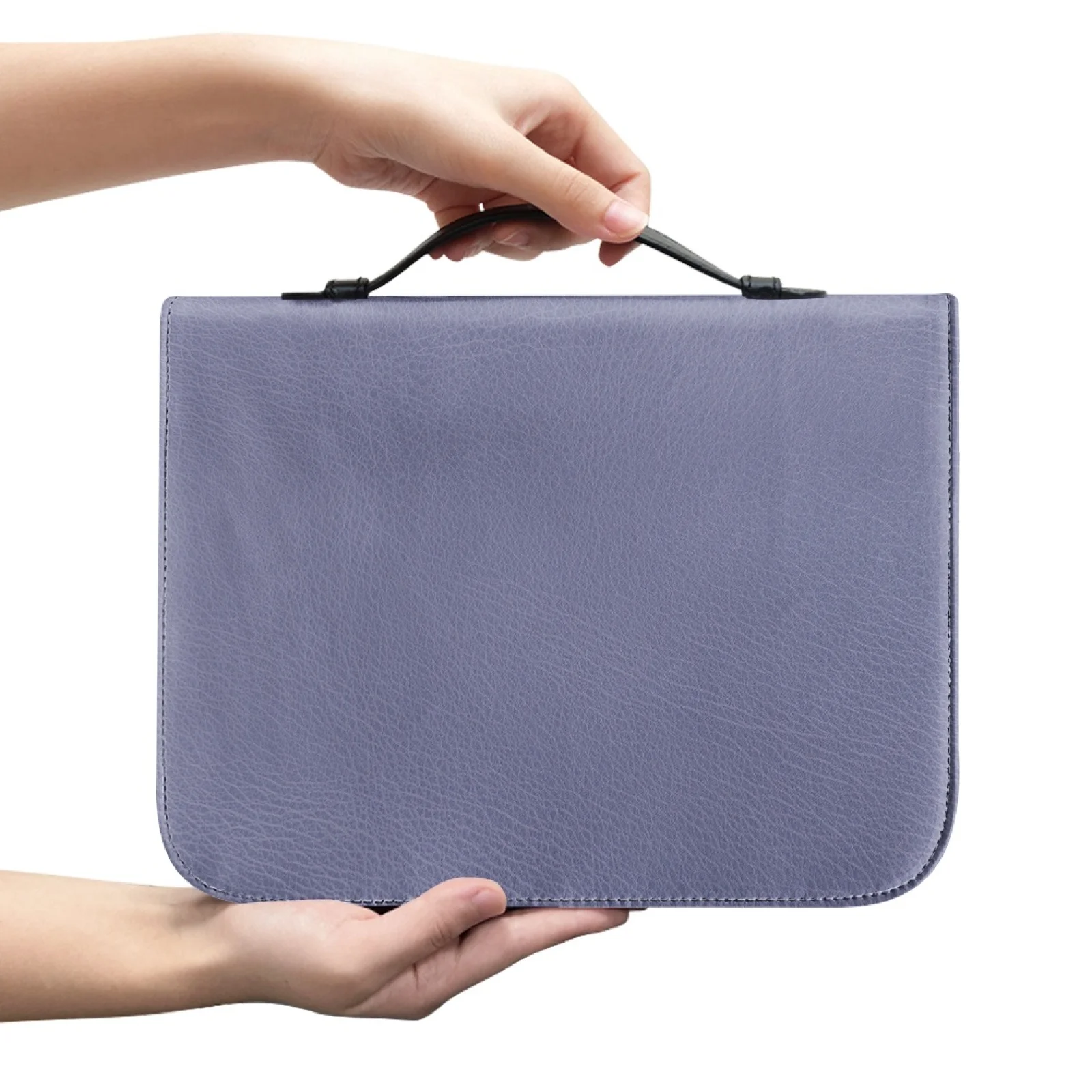 XIXIRIMIDO Plain Blue Portable Bible Hand Bag for Men Matching Bookmark Church Bible Bag 2026 Collection