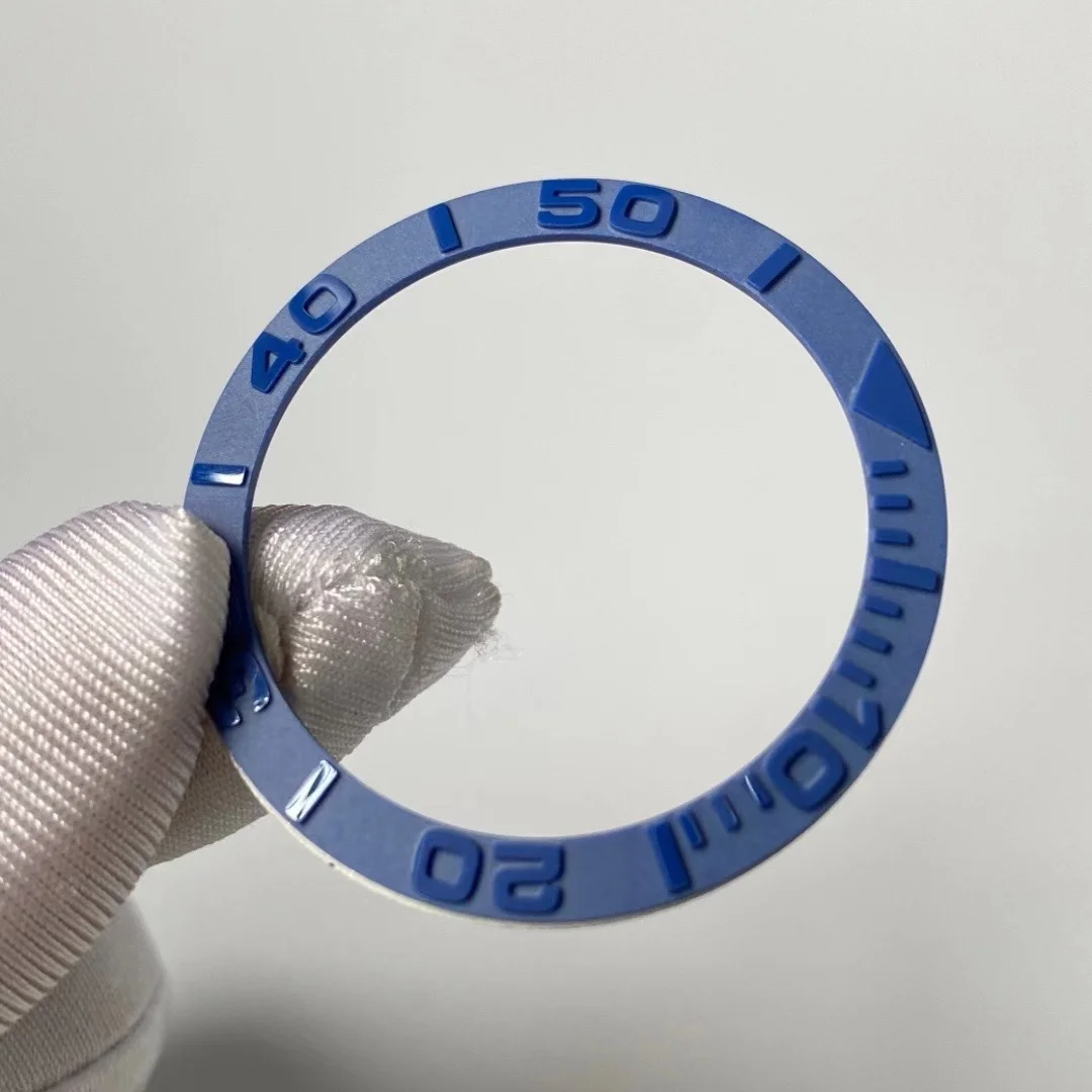 38 مللي متر خاتم ساعة سيراميك الإدراج ساعة للرجال ساعة حالة استبدال الملحقات مناسبة ل SUB 40 مللي متر ساعة حالة يخت معدل