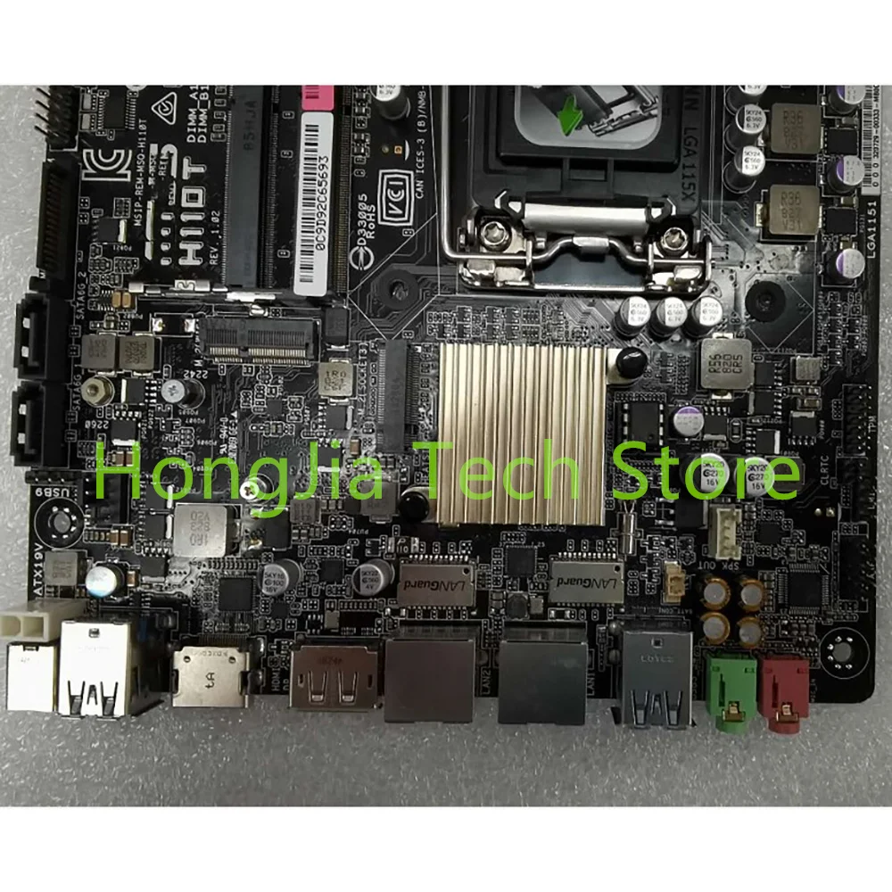 

Для ультратонкой материнской платы промышленного управления Asus Mini ITX H110T