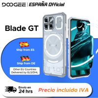 DOOGEE Blade GT Rugged Phone 6.72 ''FHD + 120Hz LED Light Effect dimension 7050 12GB RAM 256GB ROM AI Smartphone 5500mAh Battery
