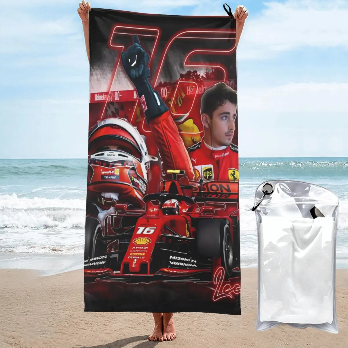 Quick Drying Bath Towels Charles Leclerc Fan Art Oversized Printing Towel Super Absorbent Pool Towel Blanket