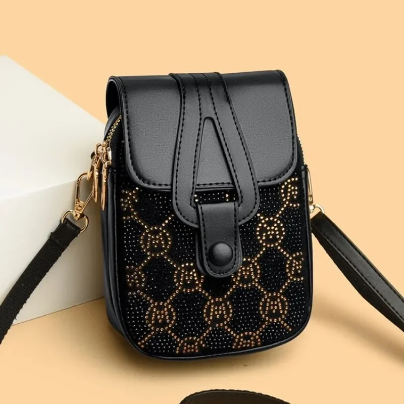 

Exquisite Women's Messenger Bag Leather Crossbody-Bag By Famous Designer, Ladies Handbags Shoulder Bag Elegant