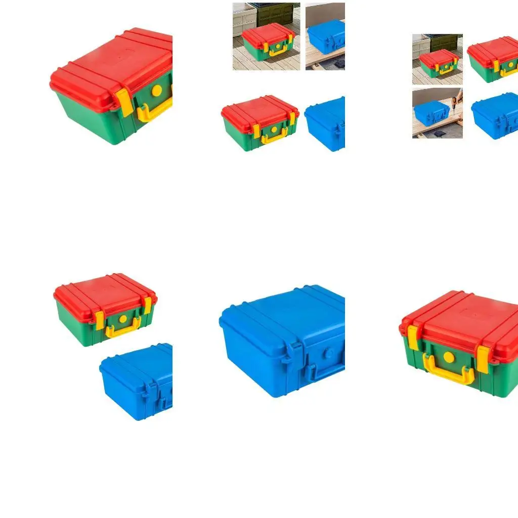 

652F PP Material Tool Storage Container Waterproof Dustproof Construction For Workshop Garage Construction Site Use