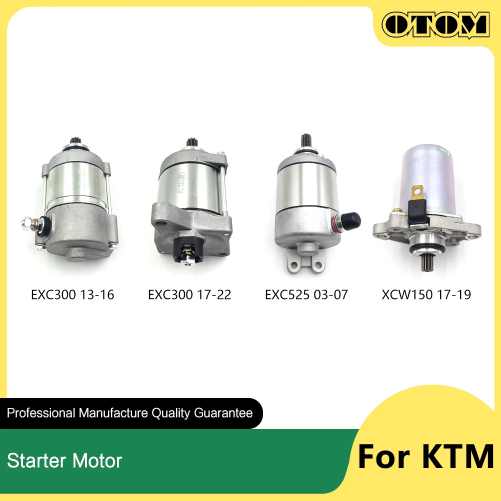 

OTOM 2022 Motorcycle Electric Starter Motor Start Engine For KTM HUSQVARNA GASGAS EXC XCW TE TX EC EX 250 300 350 450 525 Bikes