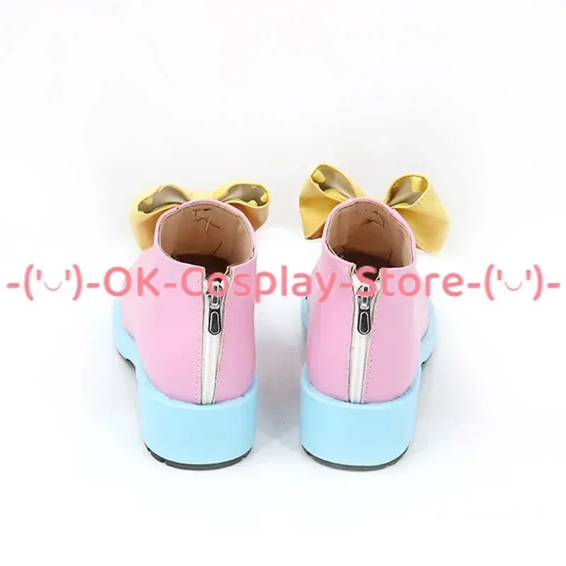 [حسب الطلب] علاج Precure Prism تأثيري أحذية أنيمي لعبة لعب الأدوار زي الدعامة هالوين كرنفال حفلة بولي Boots الأحذية الجلدية