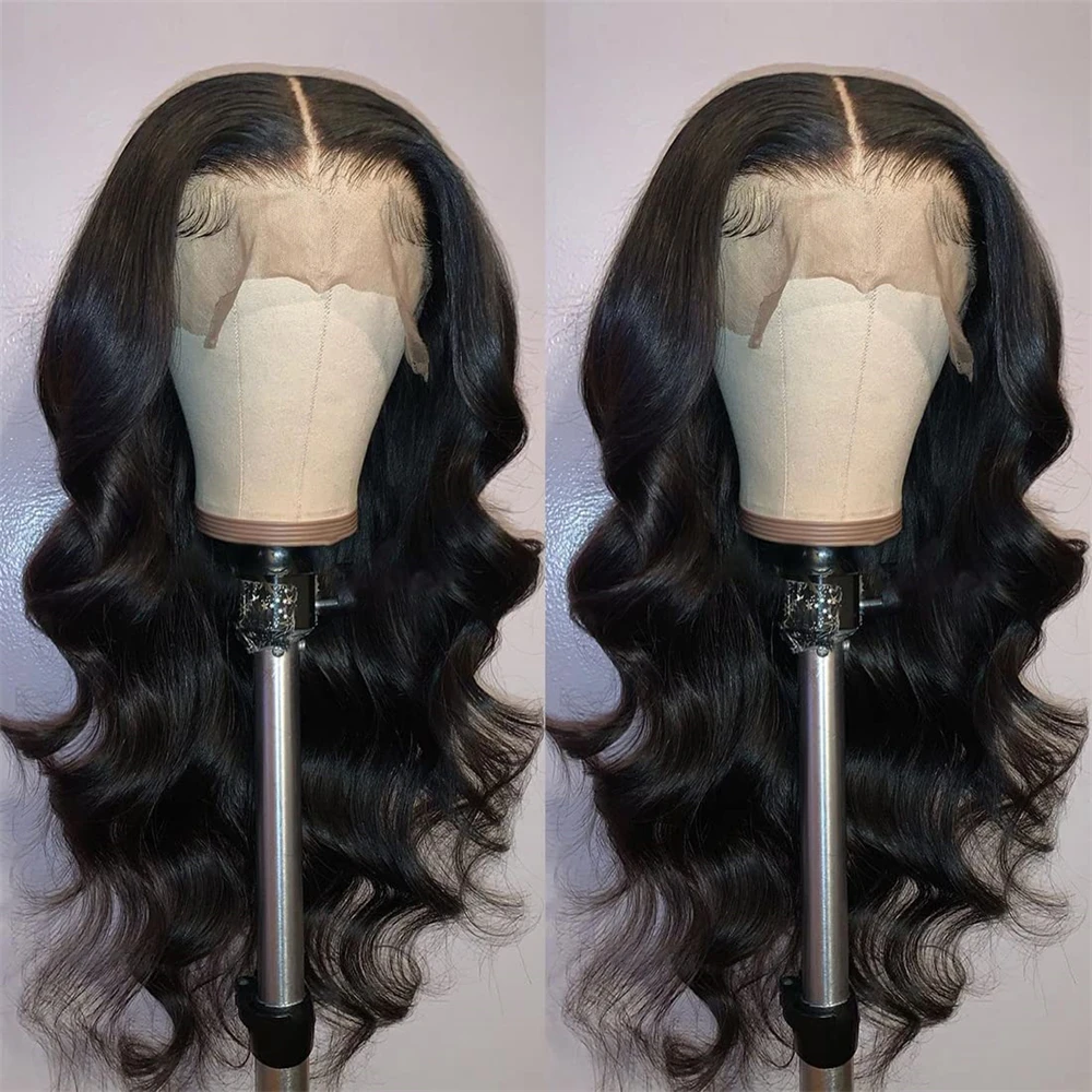 13X4 13X6 Body Wave Lace Front Pruik 30 32 34 36 38 Inch 4X4 Lace Sluiting Pruik Hd Transparant Menselijk Haar Lace Frontale Pruik Verkoop