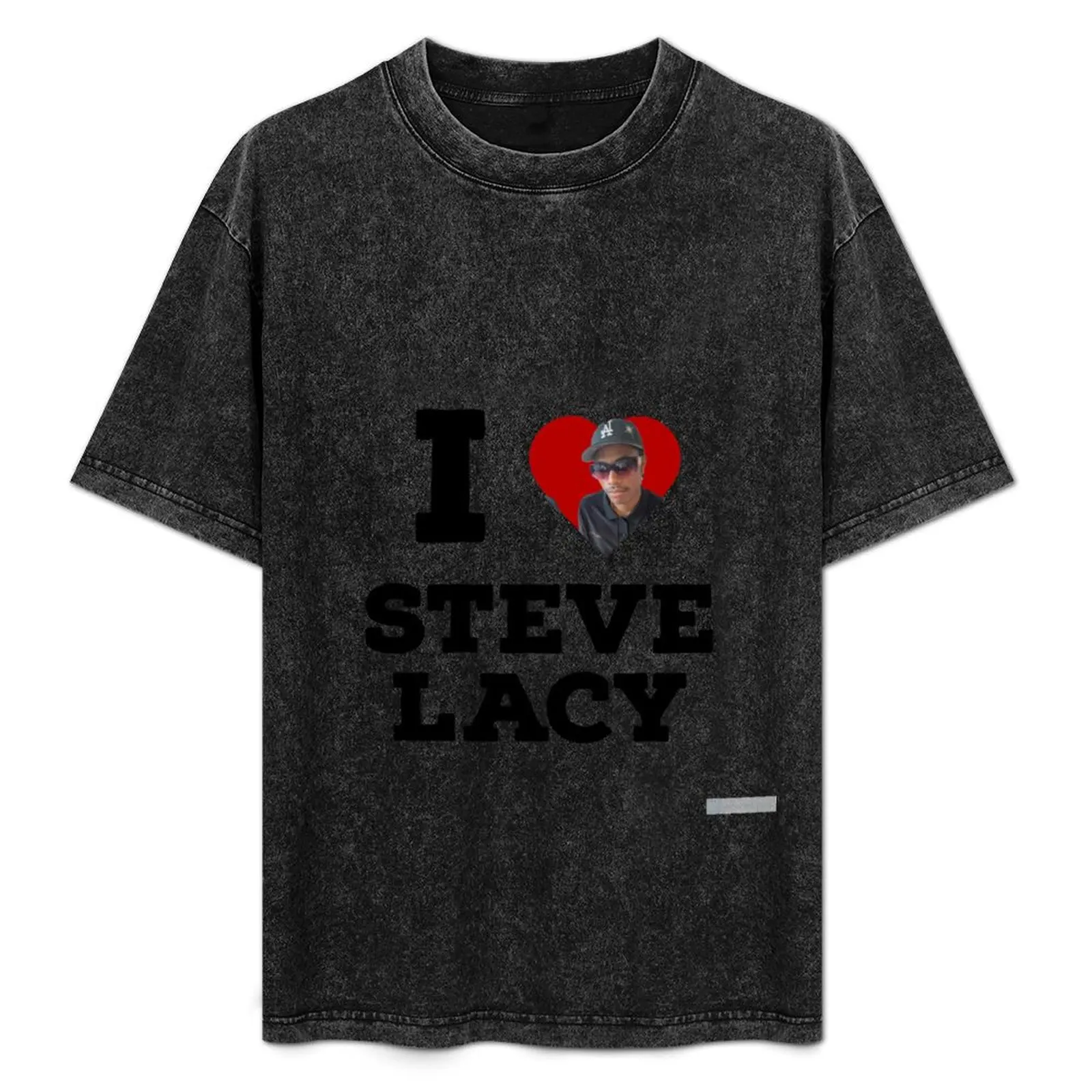 

I HEART STEVE LACY T-Shirt Basic Casual Wear Short Sleeve Top