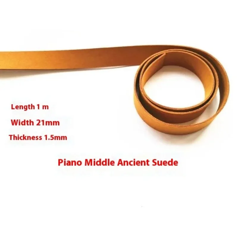 Piano Tuning Tools, Suede Used For Antique Purposes, 2.1Cm X 20Cm
