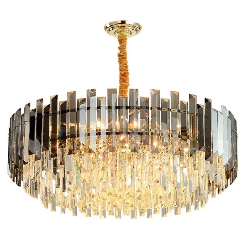 

Crystal light luxury lamps, French living room Italian minimalist bedroom dining room lights