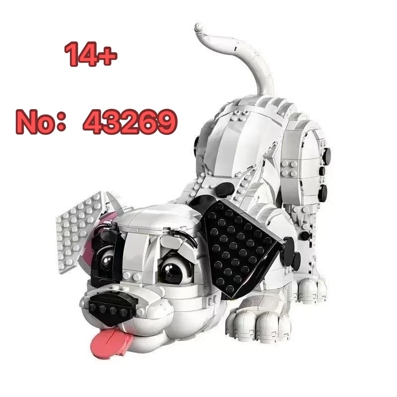 

2026 Новое поступление 43269 мультяшный щенок, строительный блок, украшение, сделай сам, сборная игрушка, подарок на день рождения, Рождество, Хэллоуин для детей и взрослых