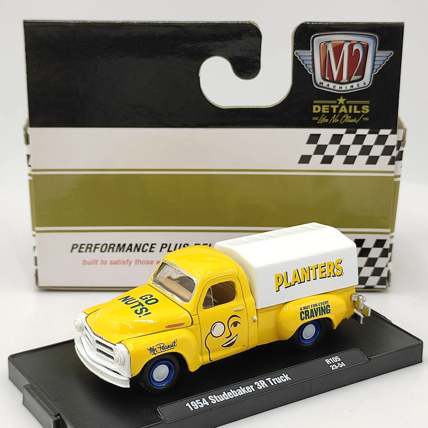 

M2 Machines 1:64 Scale Diecast Alloy 1954 Studebaker 3R Truck Toys Cars Model Classics Adult Gifts Souvenir Static Display